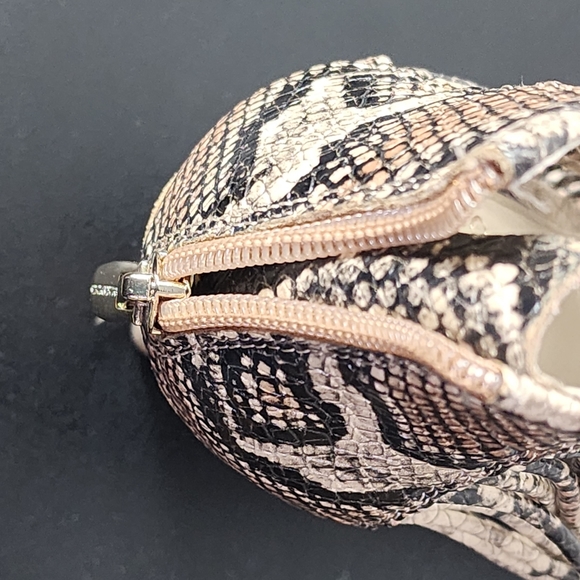 Vince Camuto Alsandra Faux Snakeskin Wovan Heels - Picture 5 of 8